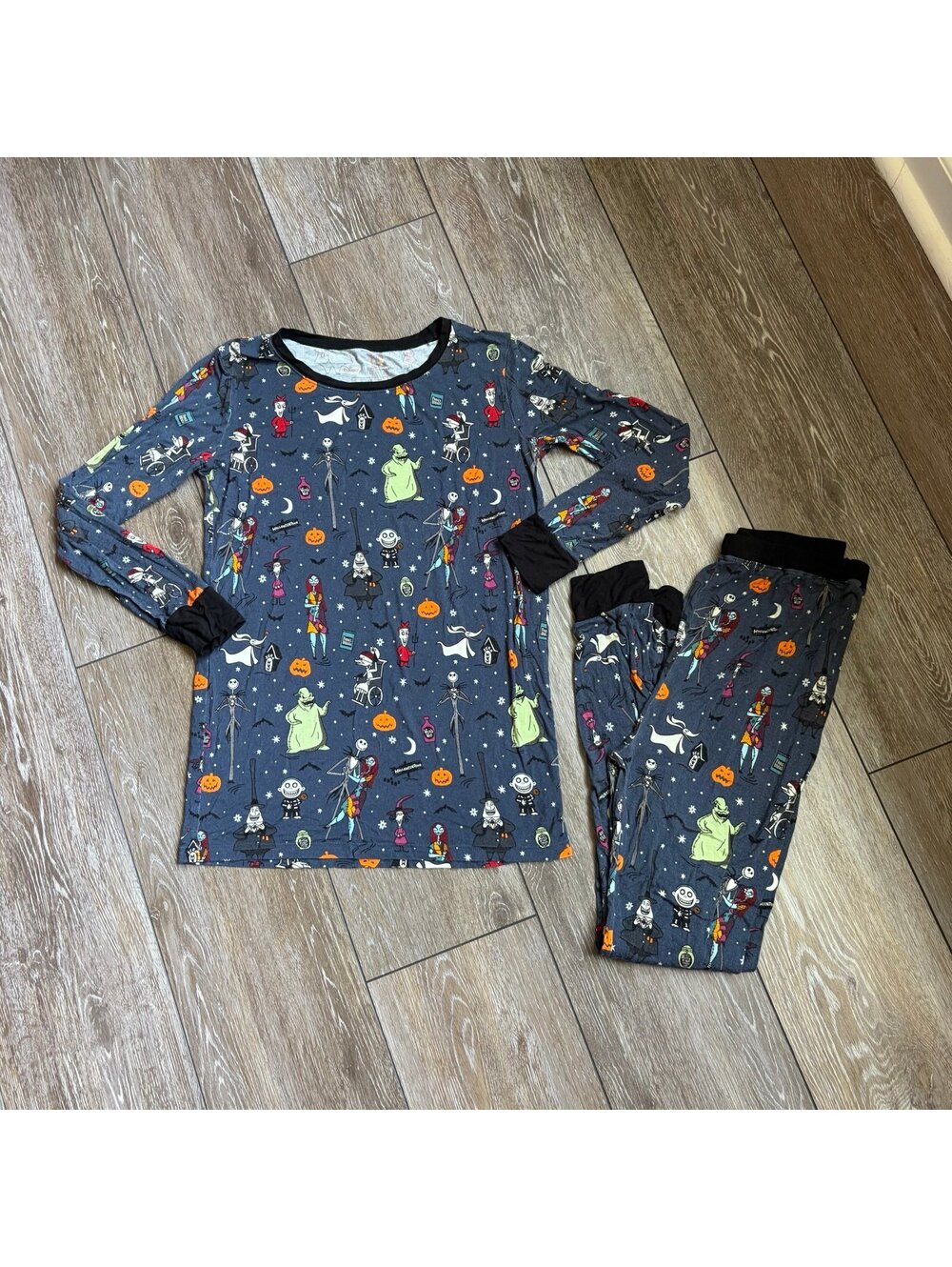 Little Sleepies Disney Nightmare Before Christmas Bamboo Pajamas